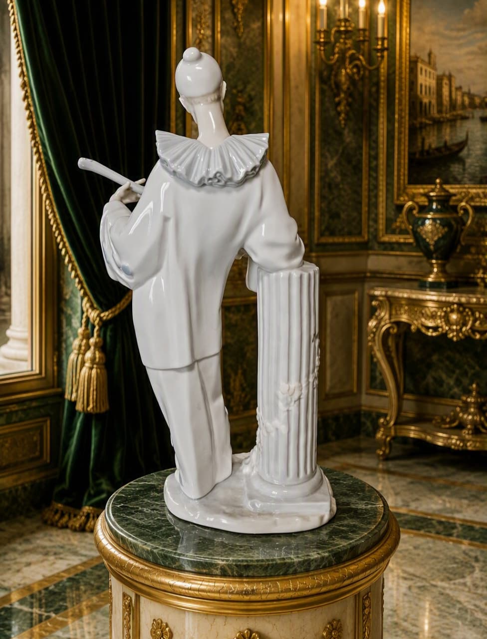 Lladró Sculpture "Solid Pierrot" #011004560.3 ✨🏛️
