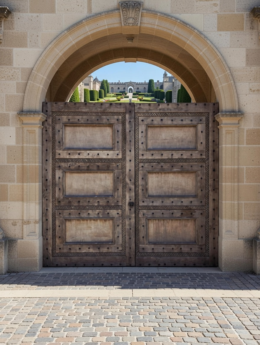 Puerta Rustica de Cedro – Guardiana de Memorias