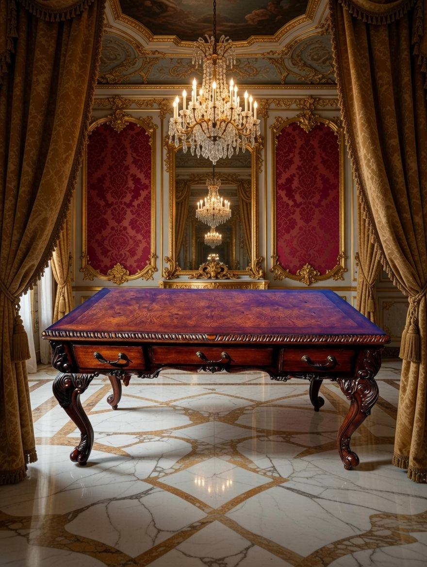 🏛️ Escritorio Ejecutivo de Nogal – Una Declaración de Estilo y Distinción 🌿🪵✨