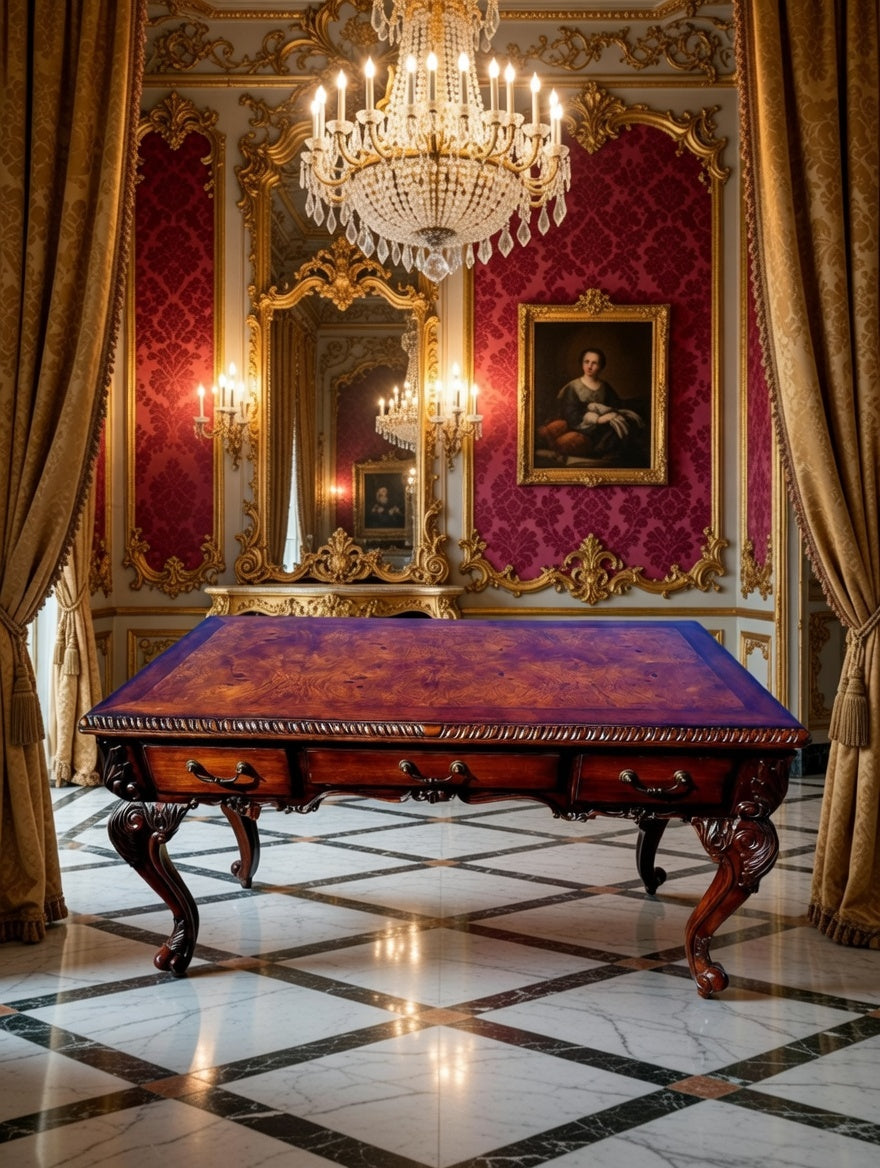 🏛️ Escritorio Ejecutivo de Nogal – Una Declaración de Estilo y Distinción 🌿🪵✨