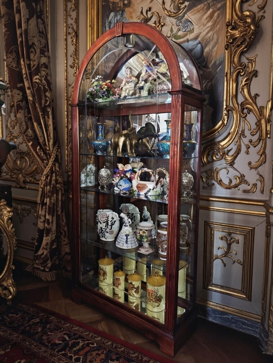 Howard Miller Collector's Cabinet Model 680-186 🕰️🪙🪶