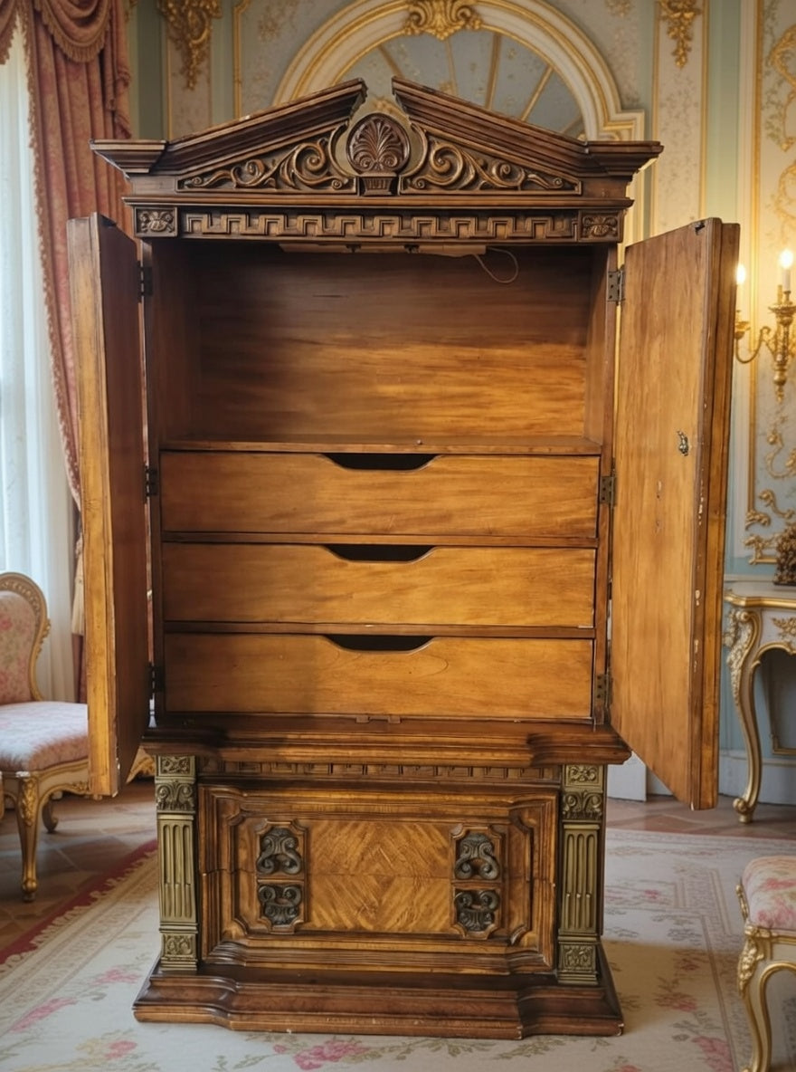 🏛️✨🌿 Armario Vintage - Gran Oportunidad en Rosarito Antiques 🌿✨🏛️