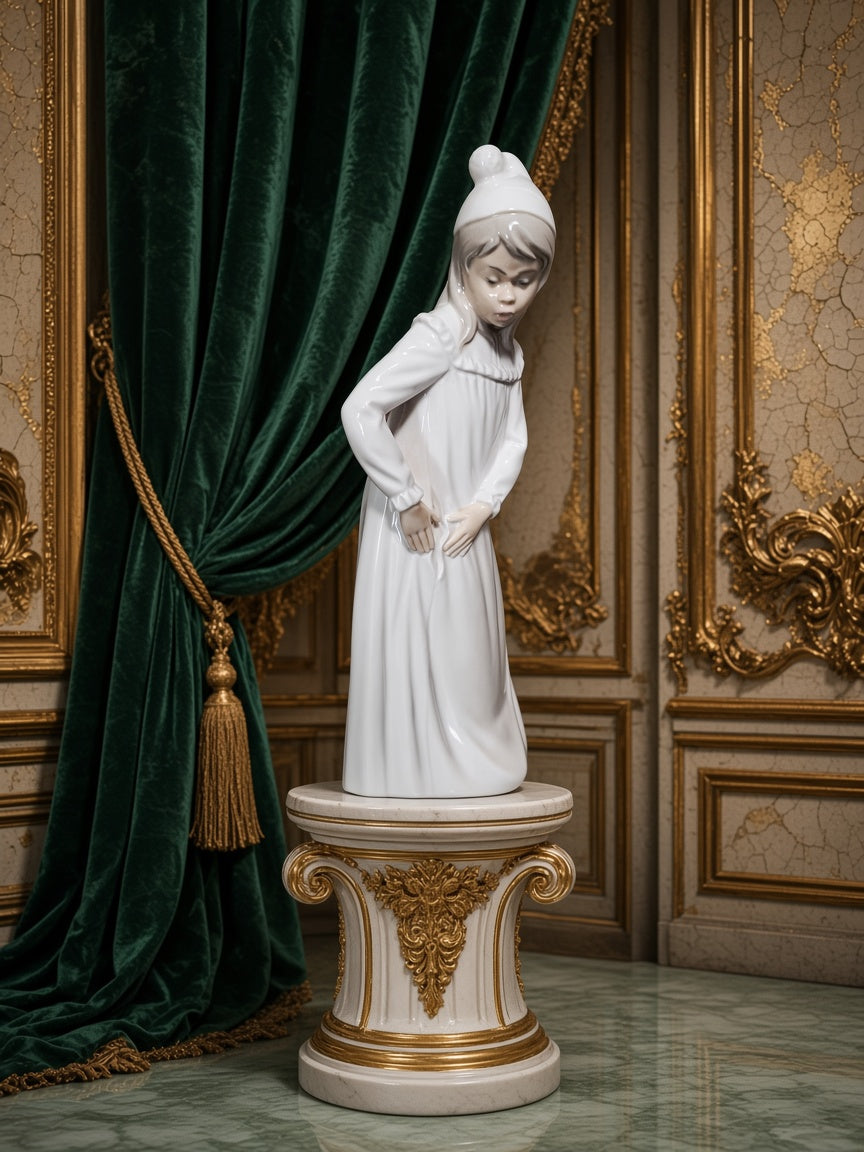 Young Man with Sleeping Cap | Nao by Lladro ✨♦️♦️