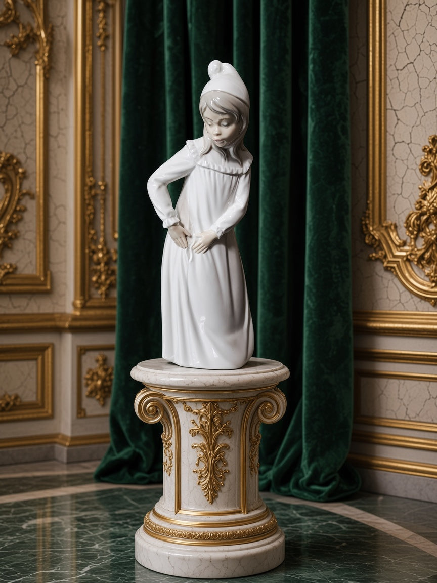 Young Man with Sleeping Cap | Nao by Lladro ✨♦️♦️